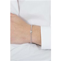 Bracciale Jack&co Uomo Cross Over in Argento JUB0041 - JUB0041